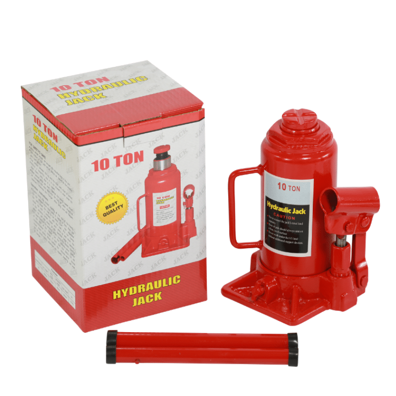 10 Ton Hydraulic Bottle Jack With Heavy Duty High Lift