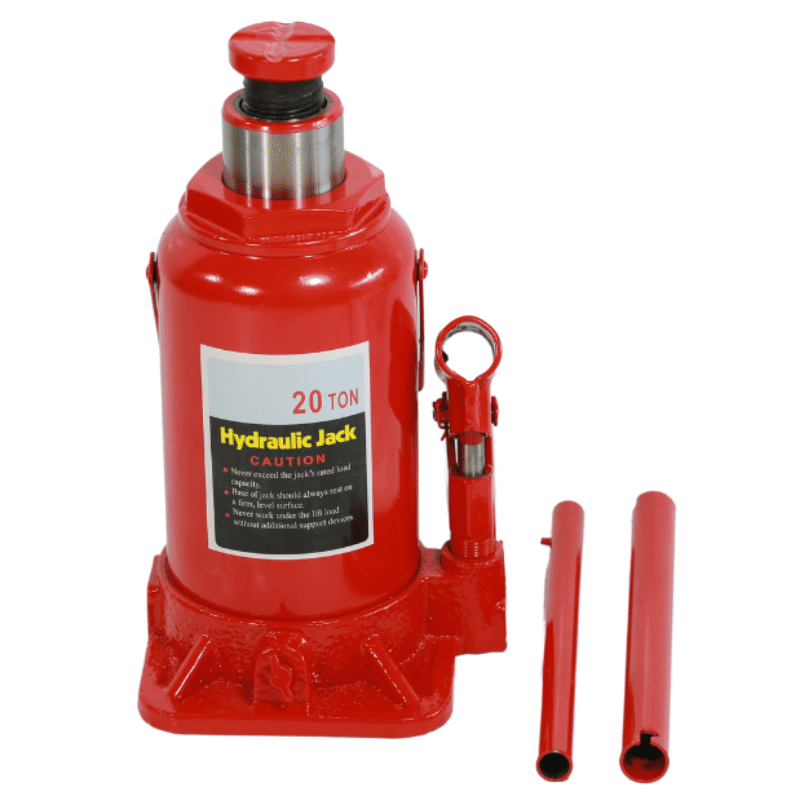 20 Ton Hydraulic Bottle Jack With Lighting Tool